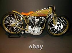 1927 Harley Davidson 8 Valve Board Track Racer Moto 16 Xonex Boîte Et COA