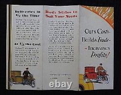 1930's Harley-Davidson SERVI-CAR Moto Brochure Pipette Harley La Crosse Wi