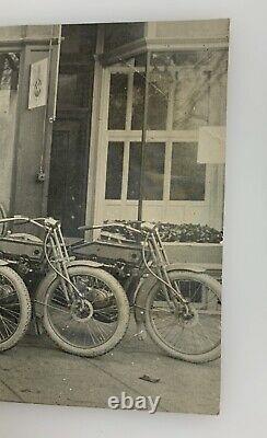 Antique Harley Davidson Moto Revendeur Photo 81183