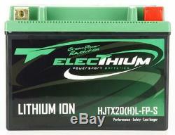 Batterie Electhium pour Moto Harley Davidson 1250 Vrscf V-Rod Muscle 2008 à 201