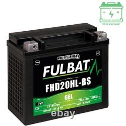 Batterie SLA Fulbat pour Moto Harley Davidson 1584 Dyna Wide Glide 2007 à 2008