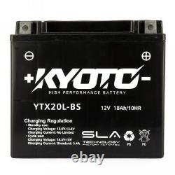 Batterie SLA Kyoto pour Moto Harley Davidson 1340 Fxd Series Dyna 1991 à 1999