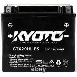 Batterie SLA Kyoto pour Moto Harley Davidson 1690 Fxdf Dyna Fat Bob 2012 à 2018