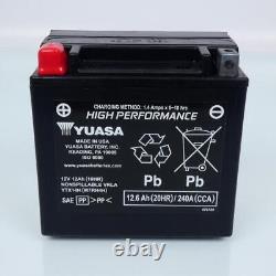 Batterie SLA Yuasa pour Moto Harley Davidson 1130 VRSCA V-Rod 2006 à 2009 Neuf