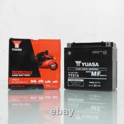 Batterie SLA Yuasa pour Moto Harley Davidson 883 Xl R Roadster 2010 Neuf