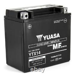 Batterie SLA Yuasa pour Moto Harley Davidson 883 Xl R Roadster 2010 Neuf