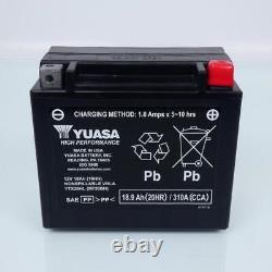 Batterie SLA Yuasa pour moto Harley Davidson 1130 Vrsc V-Rod 2007 YTX20HL Neuf