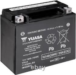 Batterie SLA Yuasa pour moto Harley Davidson 1130 Vrsc V-Rod 2007 YTX20HL Neuf