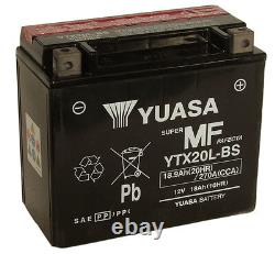 Batterie Yuasa moto YTX20L-BS HARLEY-DAVIDSON CVO FXD Fat Bob (Dyna) 10-12