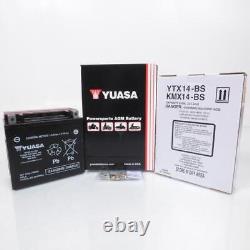 Batterie Yuasa pour Moto Harley Davidson 750 Xg Street 2015 YTX14L-BS / 12V