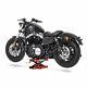 Bequille Atelier Pour Harley Davidson Dyna Street Bob Fxdbi Leve Rouge