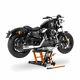 Béquille Ciseaux Clo Pour Harley Davidson Dyna Super Glide/ Custom, Cross Bones