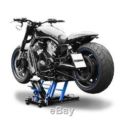 Bequille d'Atelier Ciseaux pour Harley Davidson Pont Elevateur Leve Moto L no-bl