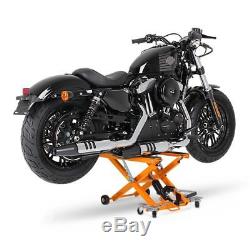 Bequille d'Atelier Moto Ciseaux pour Harley Davidson Softail Breakout FXSB orang