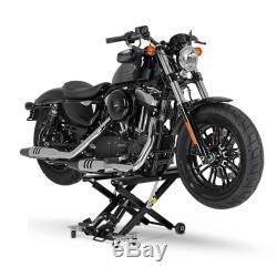 Bequille d'atelier XL pour Harley Davidson Dyna Low Rider leve moto cri noir