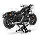 Bequille D'atelier Xl Pour Harley Davidson Sportster 1200 Leve Moto Cric Noir