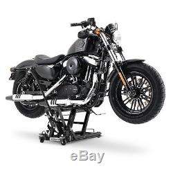 Bequille d'atelier pour Harley Davidson Dyna Fat Bob (FXDF) leve moto cric noir