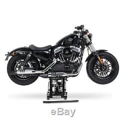 Bequille d'atelier pour Harley Davidson Fat Boy Special leve moto cric noir
