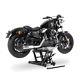 Bequille D'atelier Pour Harley Davidson Softail Deuce Leve Moto Cric Noir