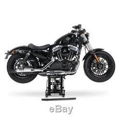 Bequille d'atelier pour Harley Davidson Softail Deuce leve moto cric noir