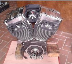 Bloc moteur harley davidson motor engine 96 Ci touring dyna 2007 1584 cc MOTO
