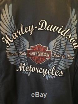 Blouson Cuir Femme Moto Harley Davidson TL/42. À Saisir