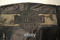 Blouson Cuir Harley Davidson Rn 103819 Taille S Homme Moto