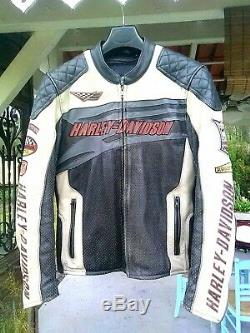 Blouson Cuir moto Harley Davidson taille M leather jacket M size