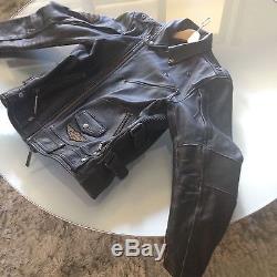Blouson cuir moto Homme Harley Davidson Taille L Neuf