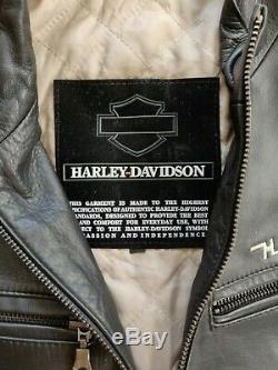 Blouson de moto Cuir Femme Harley Davidson taille M