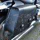 Cuir Moto Sacoches Paniers Harley-davidson Sportster Xl 48 883 1200