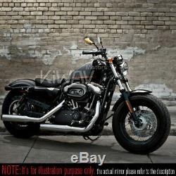 Carbone Lucifer led Rétroviseur deux couleur séquentiel pr custom Harley moto