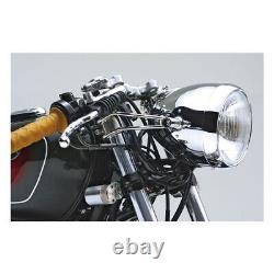 Chrome Vintage 5-3/4 Phare pour Harley Davidson Personnalisé Motos