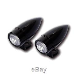 Clignotants Led Mono Bullet Moto Harley Davidson Ece