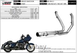 Collecteur Mivv Harley Davidson StreetGlide Special 1868 Tube Moto Décatalyseur