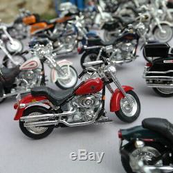 Collection lot de 50 moto Harley davidson Maisto 1/18