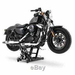 Cric Moto á Ciseaux L pour Harley-Davidson Breakout/ 114 noir Lève Hydraulique