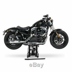 Cric Moto á Ciseaux L pour Harley Davidson CVO Street Glide noir Lève