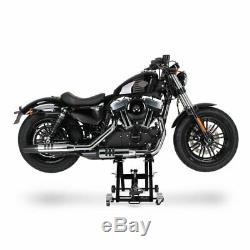 Cric Moto á Ciseaux XL pour Harley Davidson Road King Special noir Lève