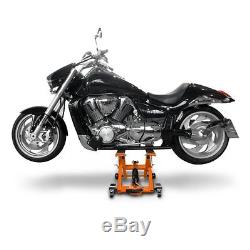 Cric Moto a Ciseaux pour Harley Davidson Sportster 883 Superlow XL 883 L orange