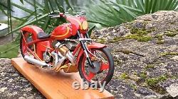 Exceptionnelle Harley Davidson 1600 Compresseur 1/6 Tout Metal