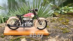 Exceptionnelle Harley Davidson Knuklehead 1936 1/6 Tout Metal