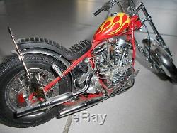 Franklin Mint Moto Harley Davidson 1/10 Easy Rider Billy Bike 1969 Precision Mod