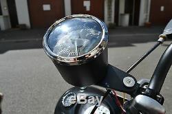 GPS Compteur de Vitesse pour Moto Dyna Chopper Bobber Café Coureur