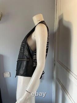 Gilet cuir Motor Harley Davidson Cycles taille M