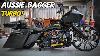 Gnarly Rides Aussie Harley Davidson Road Glide Turbo Bagger