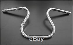 Guidon De Moto Easyriders Loose 1 25 mm Chrome Harley Davidson Sportster Dyna