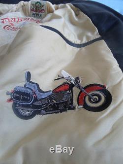 Harley Davidson Blouson Avirex Johnny Hallyday Etat Neuf Vintage Perfecto Moto