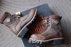 HARLEY DAVIDSON Bottes Moto Taille 43 NEUVES 169 au lieu de 225 HARLEY BIKER