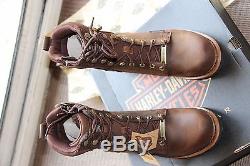 HARLEY DAVIDSON Bottes Moto Taille 43 NEUVES 169 au lieu de 225 HARLEY BIKER